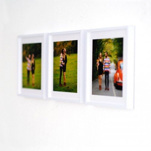 3 Adet Gold 20x20 Fotoğraflı Yapışan Çerçeve