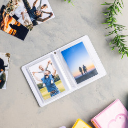 Su Yeşili 6x9 Mini Albüm - 41 Adet Fotoğraf Hediyeli 