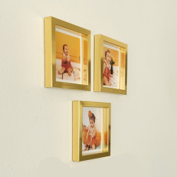 Gold 12x12 Fotoğraflı Pola Yapışan Çerçeve