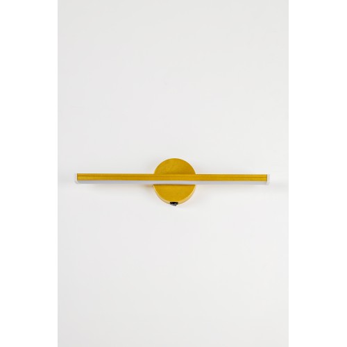 Gold Yapışkanlı Kablosuz Pilli Led Aplik