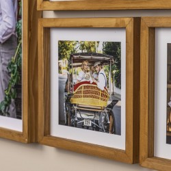 Dekoratif 2’li 25x25 Ahşap Çerçeve Seti