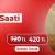 Işıklı Dekoratif Sulu Kum Saati