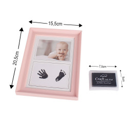 Bebek El ve Ayak İzi Fotoğraf Çerçevesi
