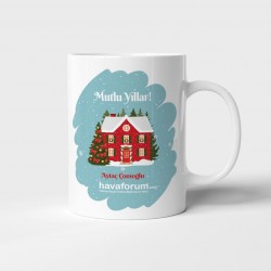 Yılbaşı Mutlu Yıllar Kupa Bardak 