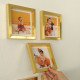 Gold 12x12 Fotoğraflı Pola Yapışan Çerçeve