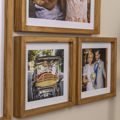 Dekoratif Ahşap Çerçeve Seti - 2 Adet Aplik Hediye  Dekoratif Ahşap Çerçeve Seti - 2 Adet Aplik Hediye