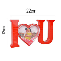 Kalpli I Love You Kar Küresi